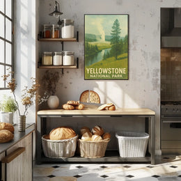 Yellowstone National Park Poster