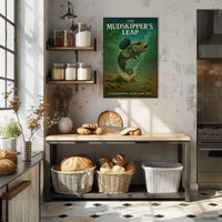 The Mudskippers Leap Poster
