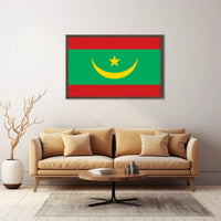 Mauritania Flag Poster