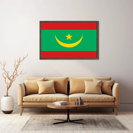Mauritania Flag Poster