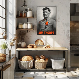 Jim Thorpe Athletic Legend Poster