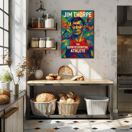 Jim Thorpe The Quintessential Athlete Jim Thorpe Poster