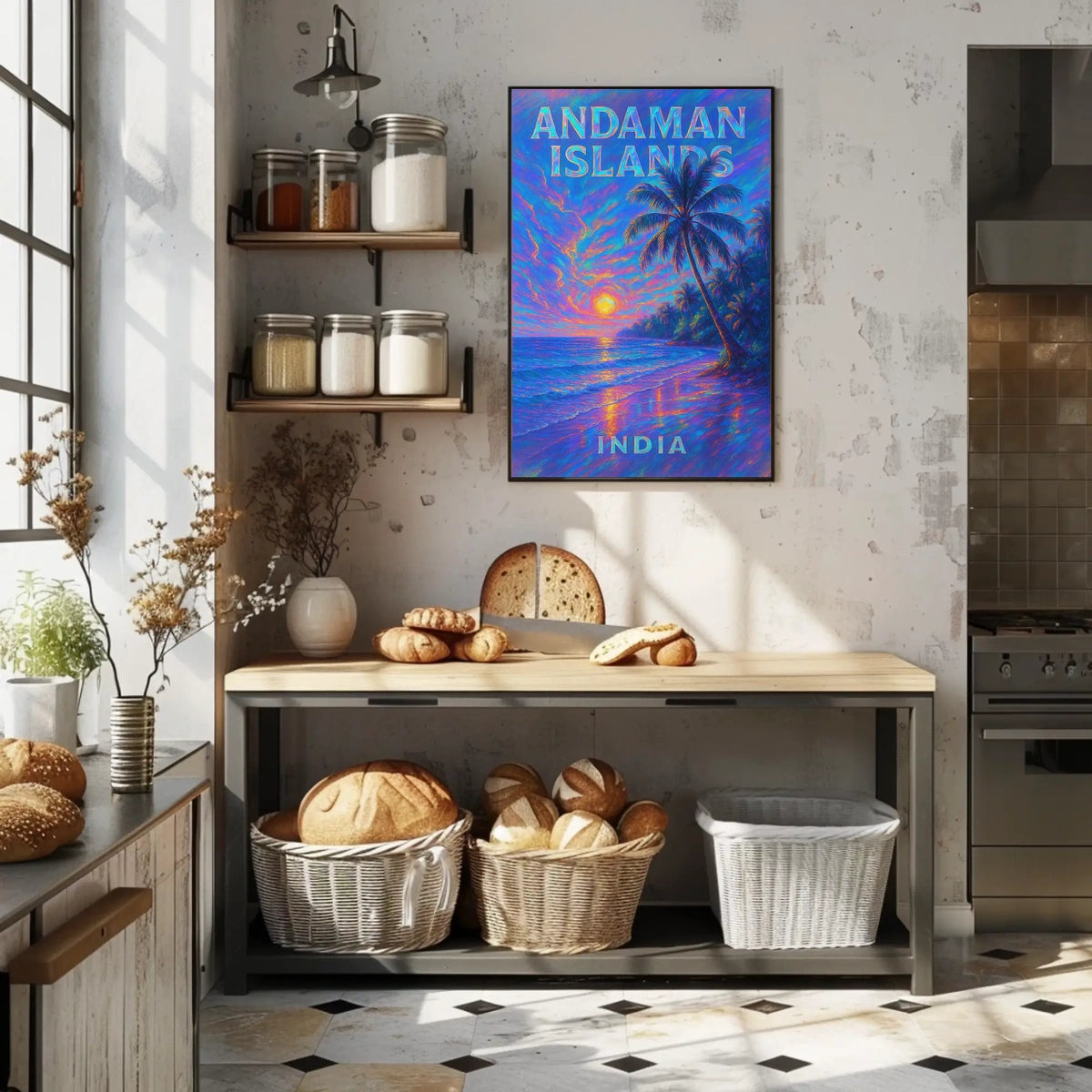 Andaman Islands Sunset Poster