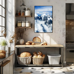 Majestic Mountain Peaks Poster