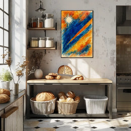 Celestial Burst Poster
