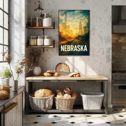 Nebraska A Journey Through the Heartland Poster