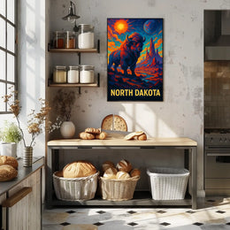 North Dakota Majestic Wilderness Poster