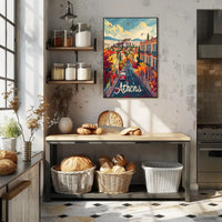 Athens in Autumn Poster