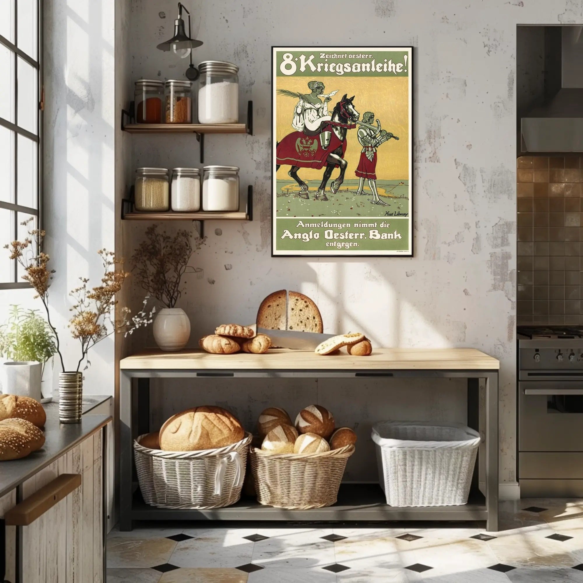 Austrian War Loan Promotion Poster PosterGoat