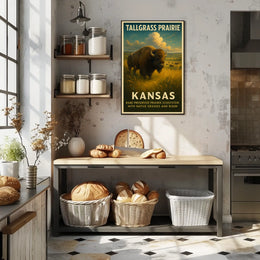 Tallgrass Prairie Of Kansas Poster