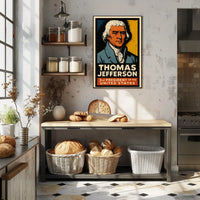 Thomas Jefferson 3rd President Poster