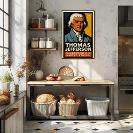 Thomas Jefferson 3rd President Poster