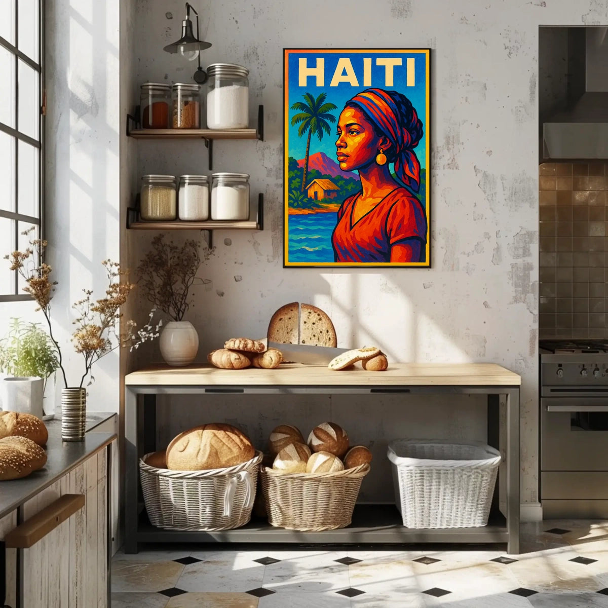 Haiti Vibrant Heritage Poster