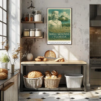 Shell Mounds Of Florida Poster