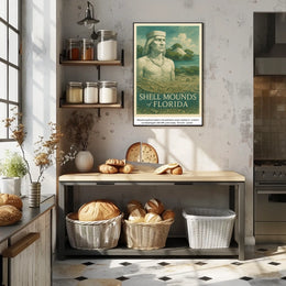 Shell Mounds Of Florida Poster