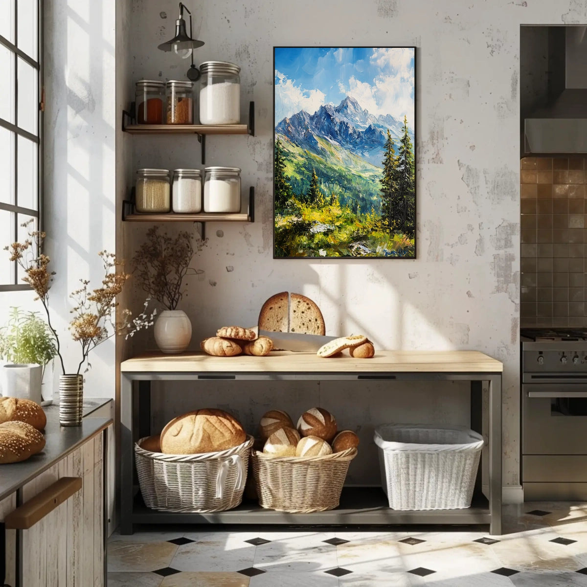 Slovakia High Tatras Mountain Landscape Scenic Poster