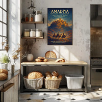 Amadiya Home to the Three Wise Men Poster