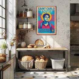 Saint Carlo Acutis A Life Of Faith And Poster