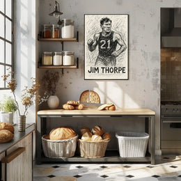 Jim Thorpe Athletic Legend Poster