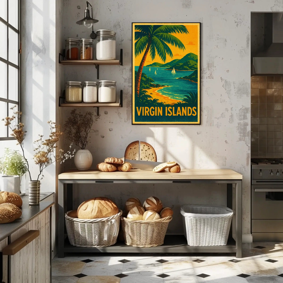 Virgin Islands Paradise Poster