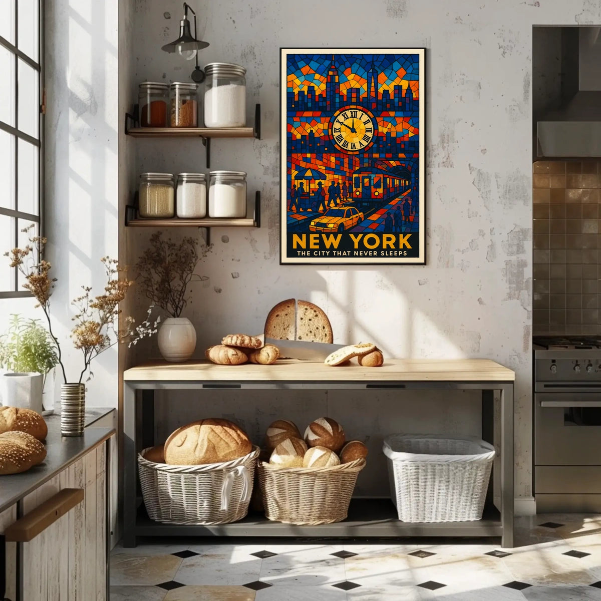 New York The City That Never Sleeps Poster