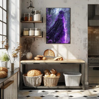 Enigmatic Figure in the Forest Art Print Poster for Home Decor PosterGoat