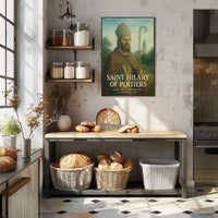 Saint Hilary Of Poitiers Poster