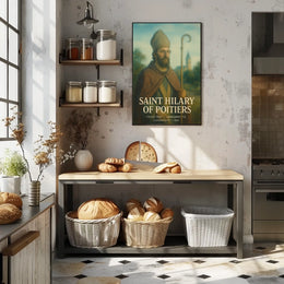 Saint Hilary Of Poitiers Poster