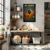 Jim Thorpe The All-American Legend Poster PosterGoat