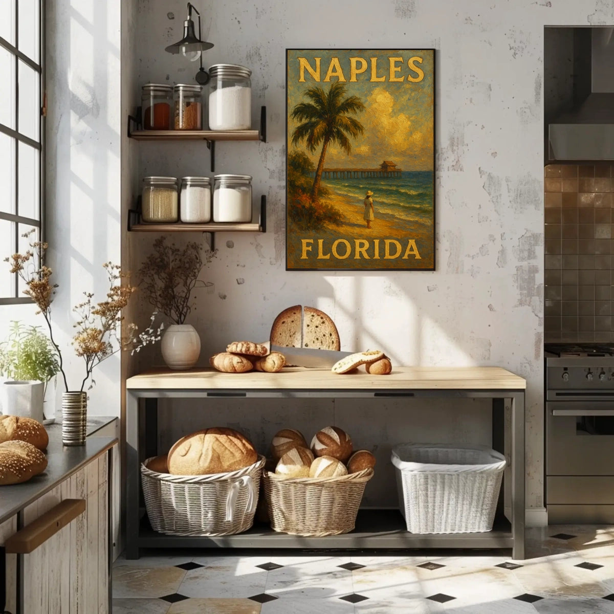 Naples, Florida A Coastal Retreat Poster