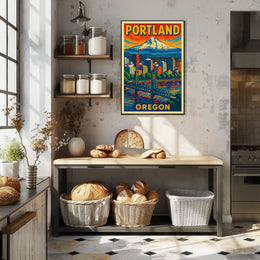 Portland, Oregon Poster