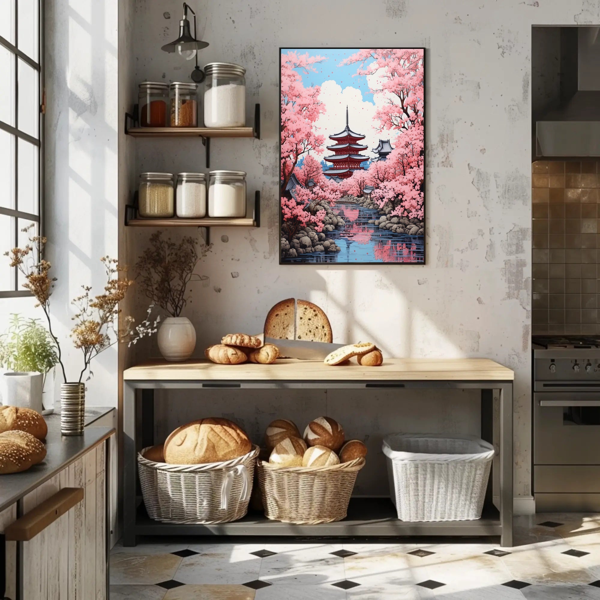 Cherry Blossom Serenity Poster