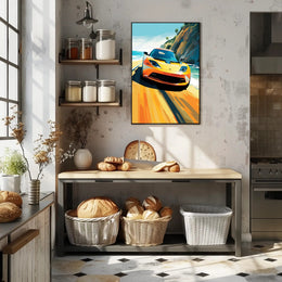 Coastal Speed Poster PosterGoat