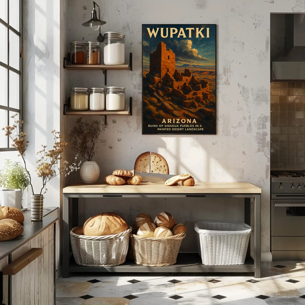 Wupatki Ruins In Arizona Poster