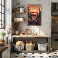 Retro Los Angeles Vibes Poster