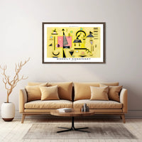 Wassily Kandinsky Points 1920 Poster