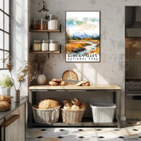 Kobuk Valley Watercolor Wall Art Poster