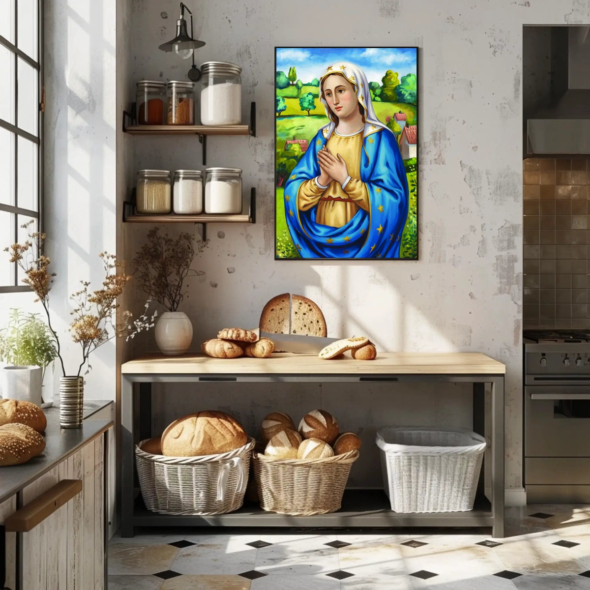 Serene Devotion Poster