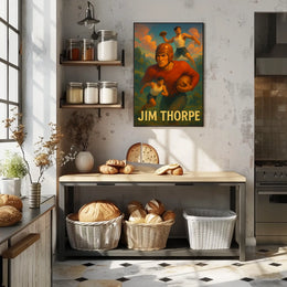 Jim Thorpe Athletic Legend Poster