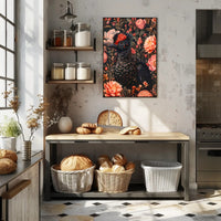 Floral Majesty Wall Art Print for Home Decor