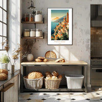 Scenic Views of Positano Poster PosterGoat