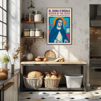 Bl. Diana DAndalo Keeper Of The Faith Poster