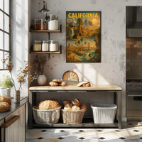 California Dreamscape Poster