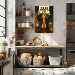 One Big Beautiful Bill Poster PosterGoat