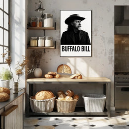 Buffalo Bill Historic American Old West Heritage Poster