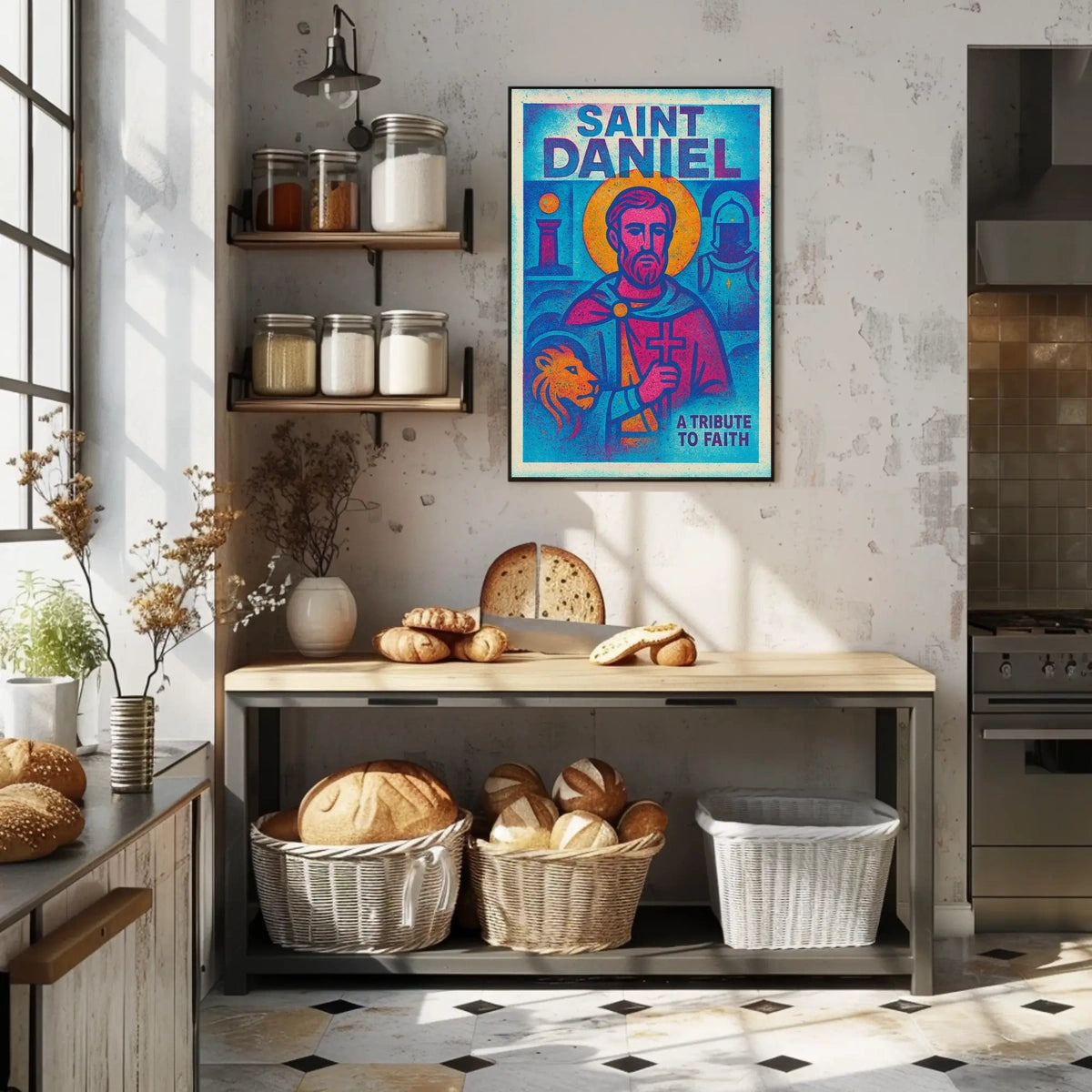 Saint Daniel A Tribute to Faith Poster