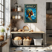 Discover Jamaica Visit the Caribbean Poster PosterGoat