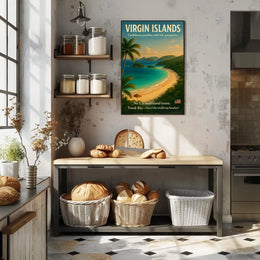 Discover The Virgin Islands Poster