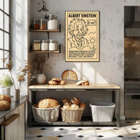 Albert Einstein Theoretical Physicist Poster