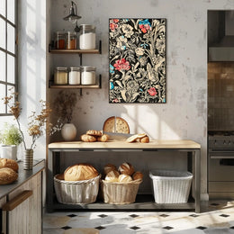 Floral Elegance Wall Art Print for Home Decor
